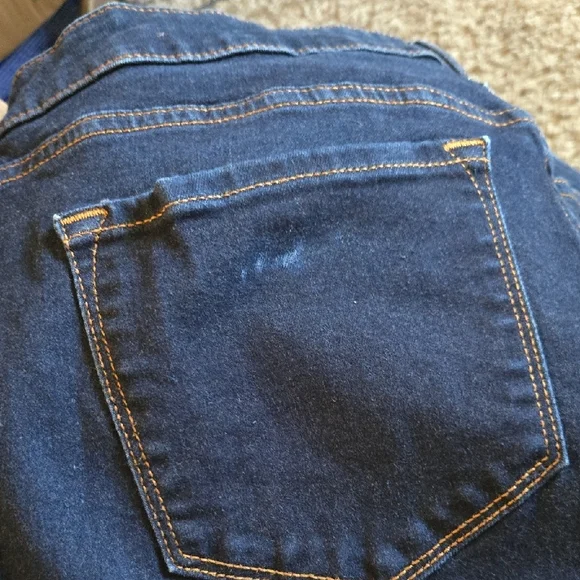 Old Navy Blue Skinny Jeans Sleek Fit - Picture 5 of 5